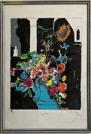 Bonechi - Muscatello - Fomez tre litografie a colori (cm 70x50) di soggetto dive
