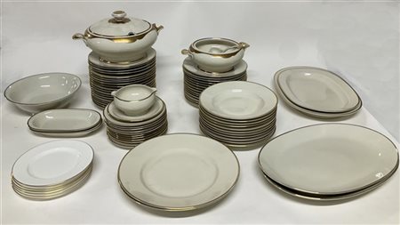 Manifattura Bavaria, Eldestein. Lotto composto da parti di servizi di diverse m