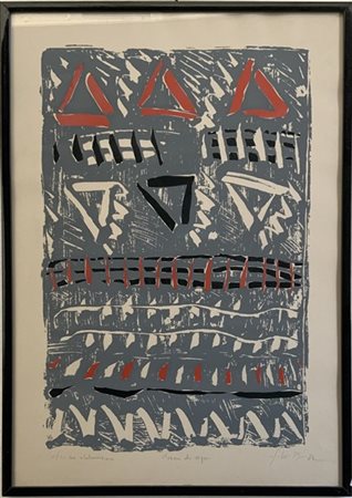 Silvi Lotto composto da una tecnica mista e una litografia, misure diverse (misu