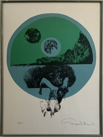 Pierluigi Romagni - Gianpaolo Bianchi Lotto composto da tre litografie di sogget