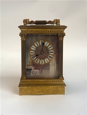 James Muirhead & sons, Glasgow. Officier con cassa in ottone e vetro. Mostra di