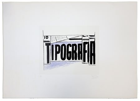 Giacomo Balla (Torino 1871-Roma 1958) - Tipografia