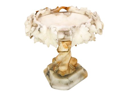 Alzatina in alabastro