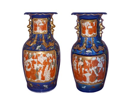Coppia di vasi cinesi, 20th century