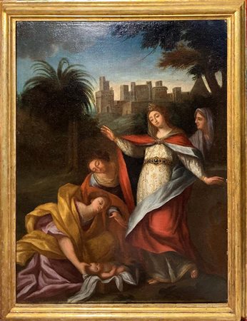 Ritrovamento di Mosè, 17th century