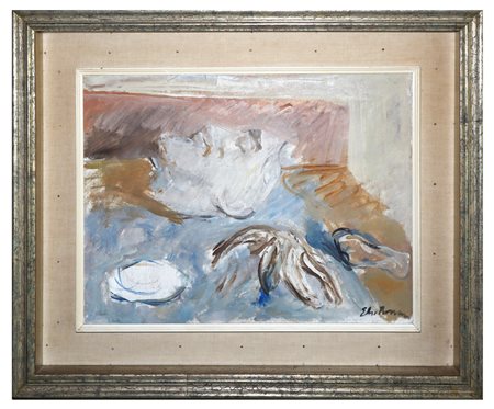 Elio Romano (Trapani 1909-Catania 1996) - Natura morta