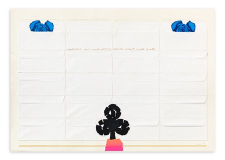 CONCETTO POZZATI (1935-2017) - Asso di fiori, 1976