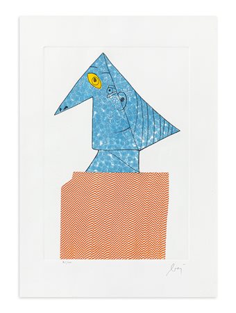 ENRICO BAJ (1924-2003) - L'Aube, 1969