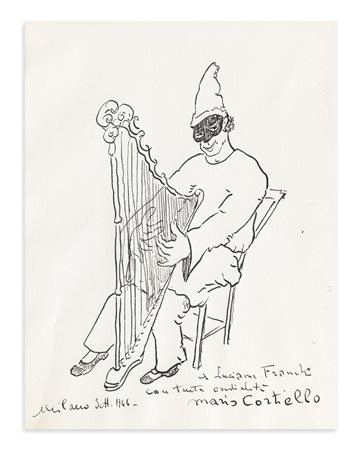 MARIO CORTIELLO (1907-1982) - Senza Titolo, 1966