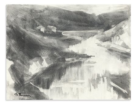 RENZO FERRARINI (1928-2001) - Senza Titolo