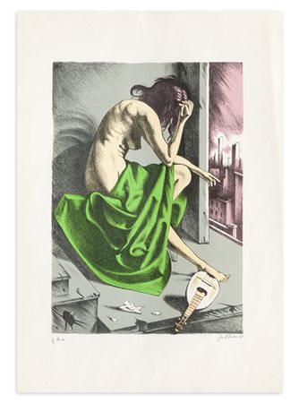 GREGORIO SCILTIAN (1900-1985) - Senza Titolo, 1975