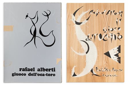 RAFAEL ALBERTI (1902-1999) - Il gioco dell'oca-toro, 1972