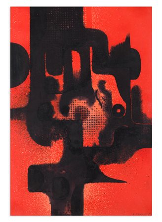ALVARO MONNINI (1922-1987) - Senza Titolo, 1972