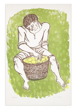 GIUSEPPE MIGNECO (1908-1997) - Senza Titolo