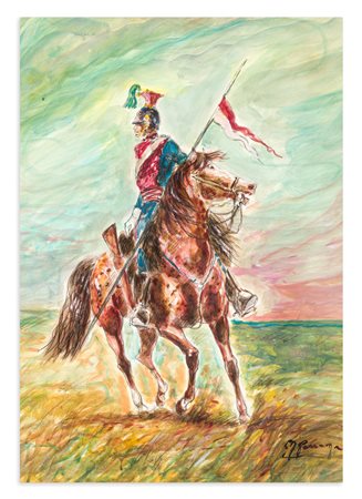 GIOVAN FRANCESCO GONZAGA (1921-2007) - Senza Titolo