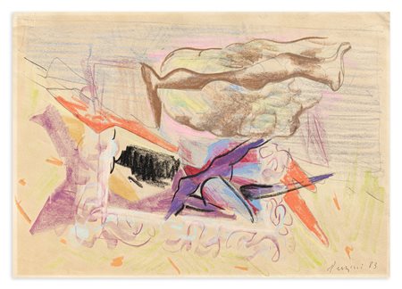 LUIGI PARZINI (1925-1998) - Senza Titolo, 1983