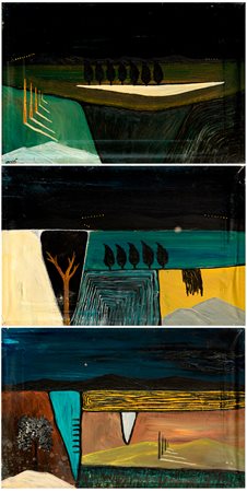 GIORGIO MERCURI (1962) - Lotto unico composto da 3 opere