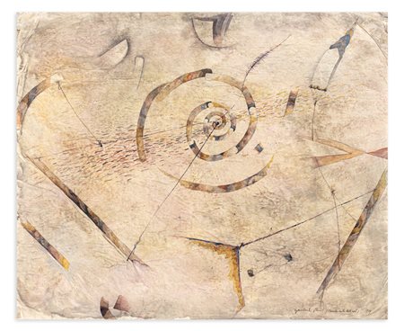 GIANCARLO POZZI (1938) - L'umido vento dell'est, 1979