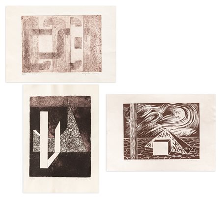 AUTORI VARI (TERREUSO E GARAU) - Lotto unico composto da 3 opere grafiche