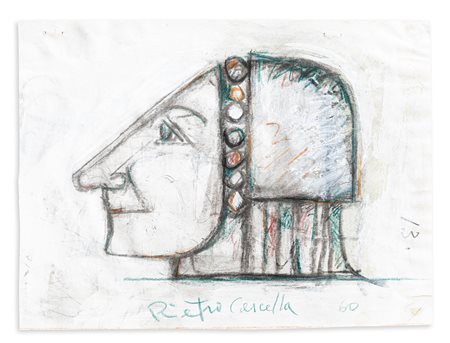 PIETRO CASCELLA (1921-2008) - Senza Titolo, 1960
