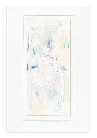 RICCARDO GUARNERI (1933) - Celeste a macchia, 2015