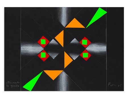 ENNIO FINZI (1931) - Alternando lo sguardo, 2015