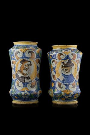 Manifattura di Venezia, fine secolo XVI. Bottega di Mastro Domenico. Due albare