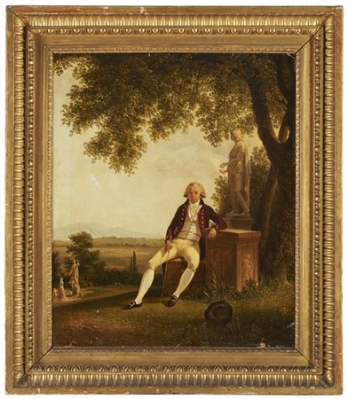 Jacques Sablet Ritratto di Giuseppe Cristiano Gabaleone, conte di Salmour
Olio s