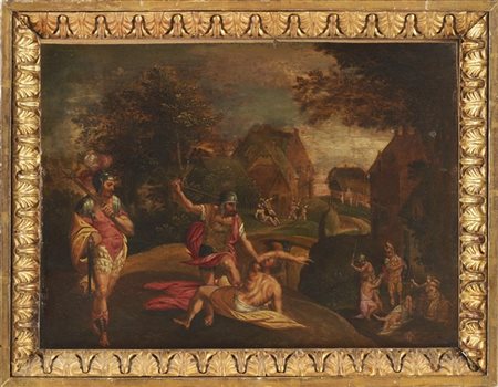 Scuola fiamminga dell'inizio del secolo XVIII

Strage degli Innocenti
Olio su t