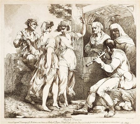 Robert Blyth da un'invenzione di John Hamilton Mortimer
Danza rustica
acquaforte