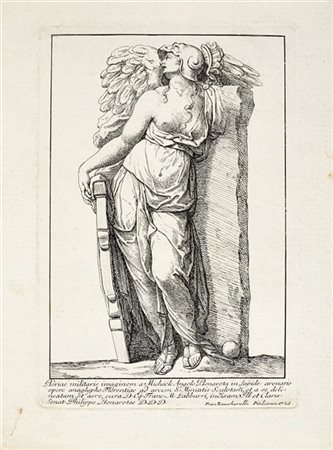 Lotto composto da:

Francesco Zuccarelli da Michelangelo Allegoria della Vittor