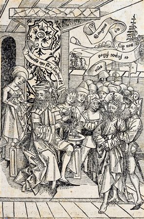 Anonimo xilografo tedesco

Cristo davanti a Pilato (mm 250x165); La lavanda dei