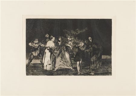 Francisco Josè Goya y Lucientes Sanas Cuchilladas mas no malas palabras
dalla se