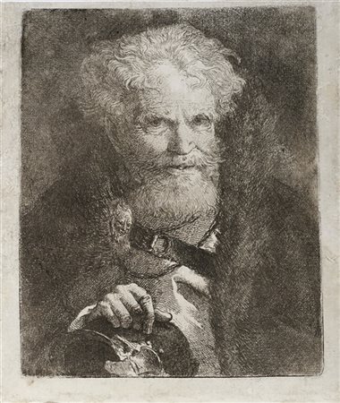 Giandomenico Tiepolo Sei ritratti virili 
acqueforti da invenzioni di Giovanni B