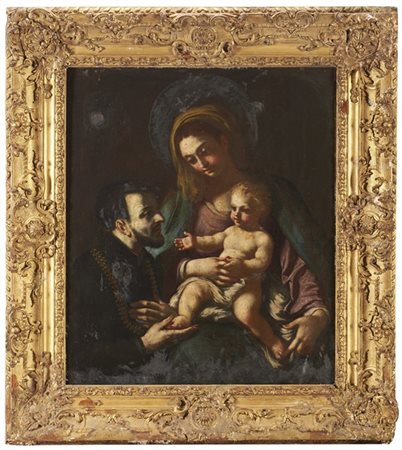 Scuola napoletana del XVIII secolo

Madonna con Bambino e Francesco Saverio
Oli