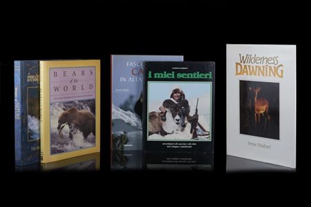 [CACCIA] Lotto composto da cinque volumi inerenti la natura (difetti)