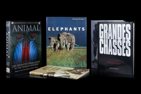 [CACCIA] Lotto composto da cinque volumi prevalentemente inerenti la caccia ai