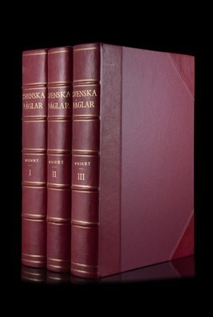 [CACCIA] WRIGHT, Wilhelm von. Svenska Fåglar. Efter naturen og påsten ritade. 3