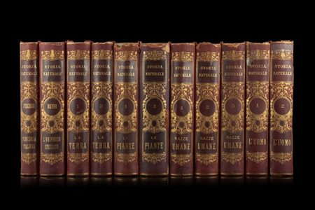 [CACCIA] Lotto composto da un'edizione della storia naturale pubblicata a Torin