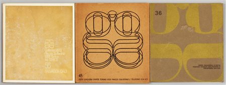 LOTTO COMPOSTO DA 3 VOLUMI DI GALLERIA GISSI: N.36 UNA SCELTA DA MUSEO giugno...