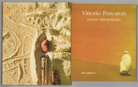 LOTTO COMPOSTO DA 2 LIBRI: VITTORIO PESCATORI nuovo orientalismo, 28x23 cm...