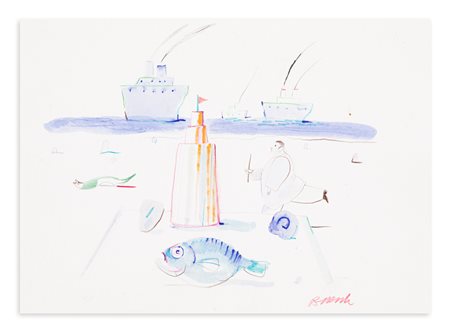 ANTONIO POSSENTI (1933-2016) - Senza Titolo, 1990