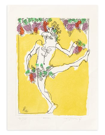 FRANCO ROGNONI (1913-1999) - Bacco, 1986