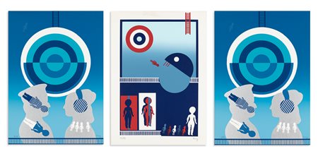 ANTONIO FOMEZ (1937) - Lotto unico di 3 serigrafie