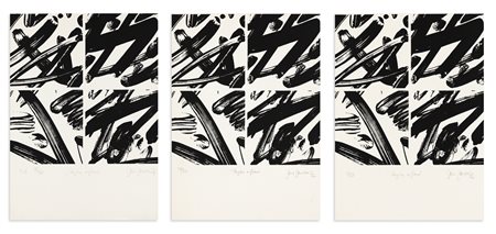 JENS JENSEN (1940) - Lotto unico di 3 serigrafie
