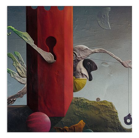 MILAN GOLDSCHMIEDT (1931) - Intorno alla torre rossa, 1981