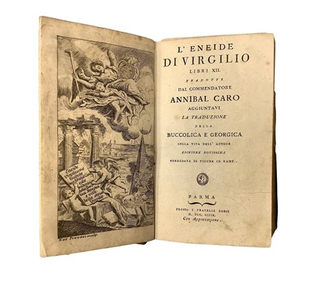 Virgilio - Eneide, opera completa tomo unico comprendente dodici volumi , 1793