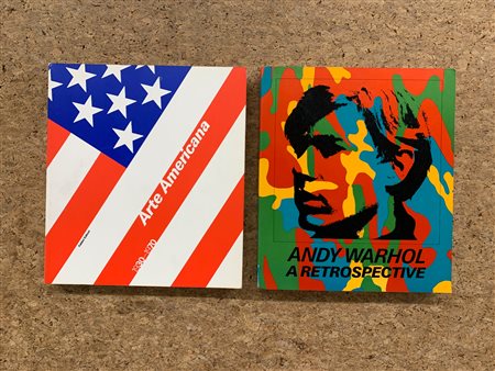 ARTE AMERICANA E ANDY WARHOL - Lotto unico di 2 cataloghi