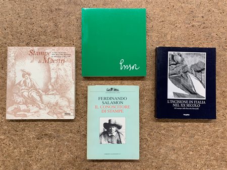 ARTE INCISORIA - Lotto unico di 4 cataloghi