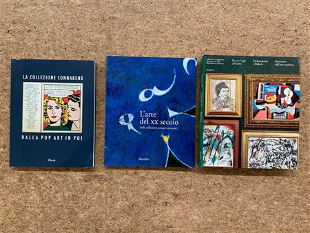 COLLETTIVE DI ARTE DEL XX SECOLO - Lotto unico di 3 cataloghi